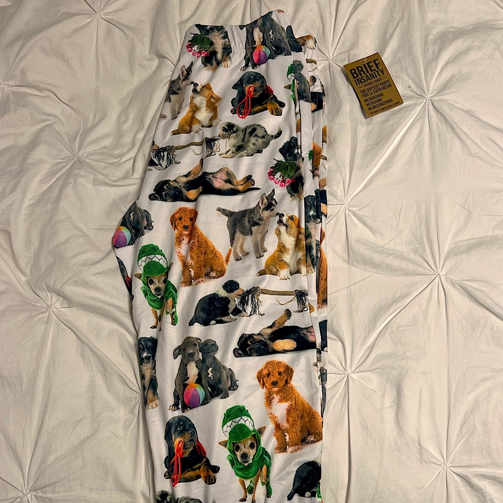 Brief Insanity Dog Pajama Pants
